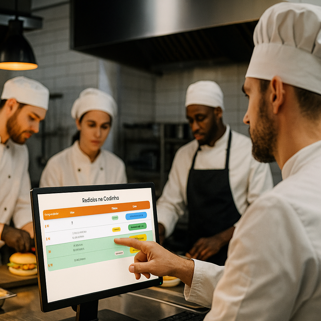 Gestão na sua cozinha